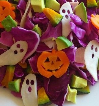 halloween saláta